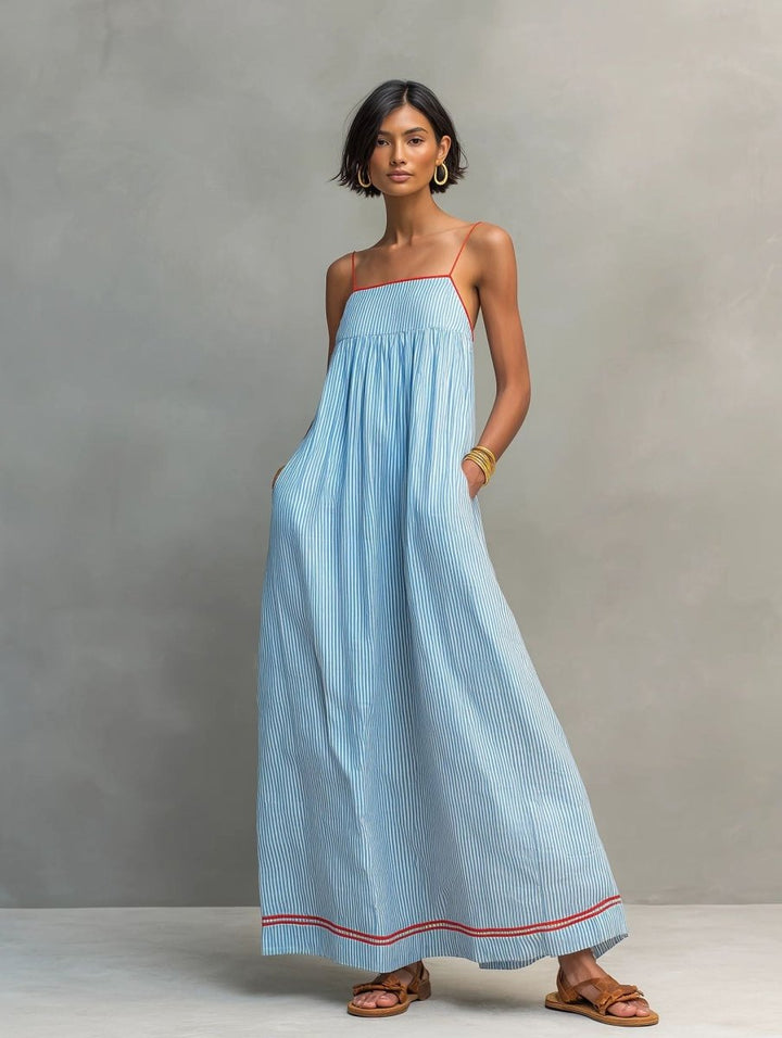 Livia | Elegant Long Sleeveless Dress