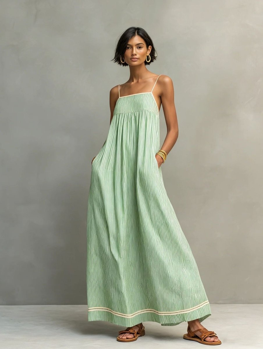 Livia | Elegant Long Sleeveless Dress