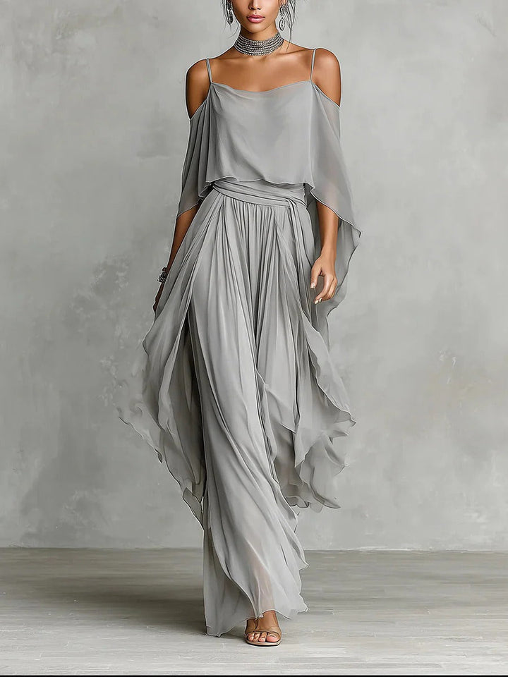 Isabel | Flowy Grey Outfit