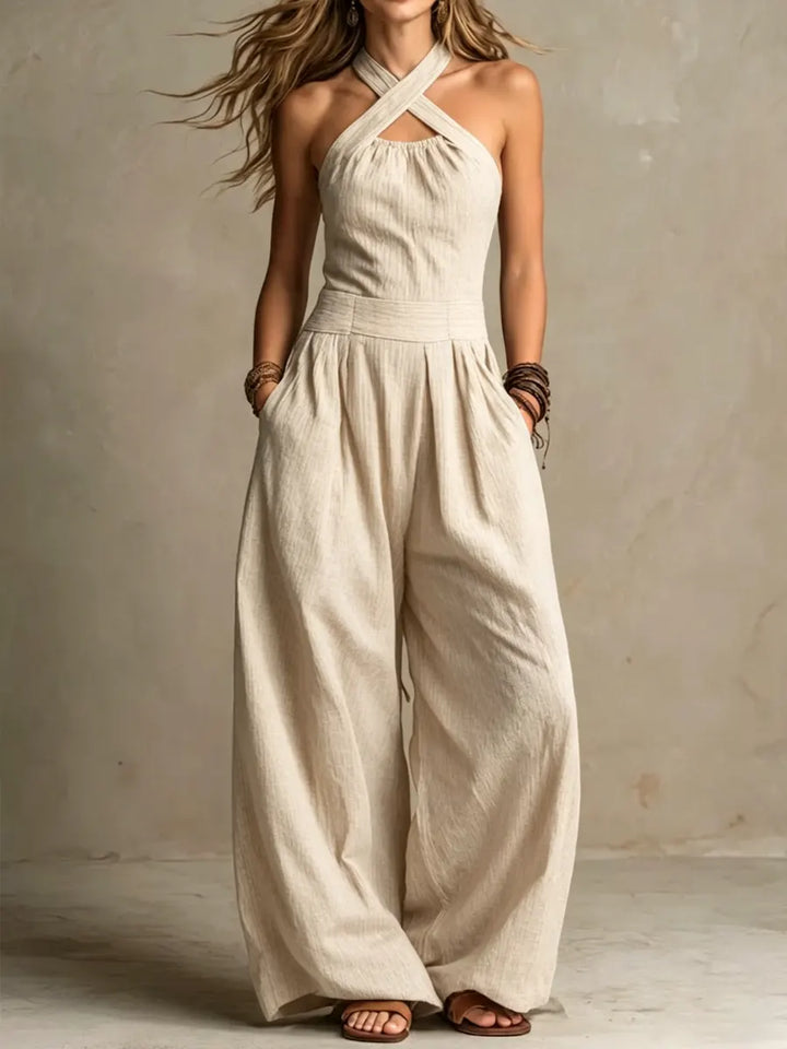 Blanca | Jumpsuit with Elegant Wrap Neckline